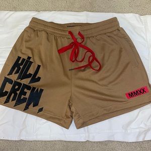 Kill Crew Muay Thai Shorts (Mid Thigh Cut)